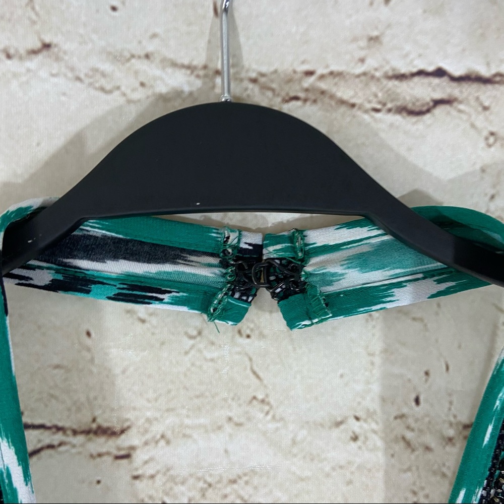 INC international concepts green halters top small - Picture 5 of 9